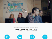 Tablet Screenshot of grupoalamar.com